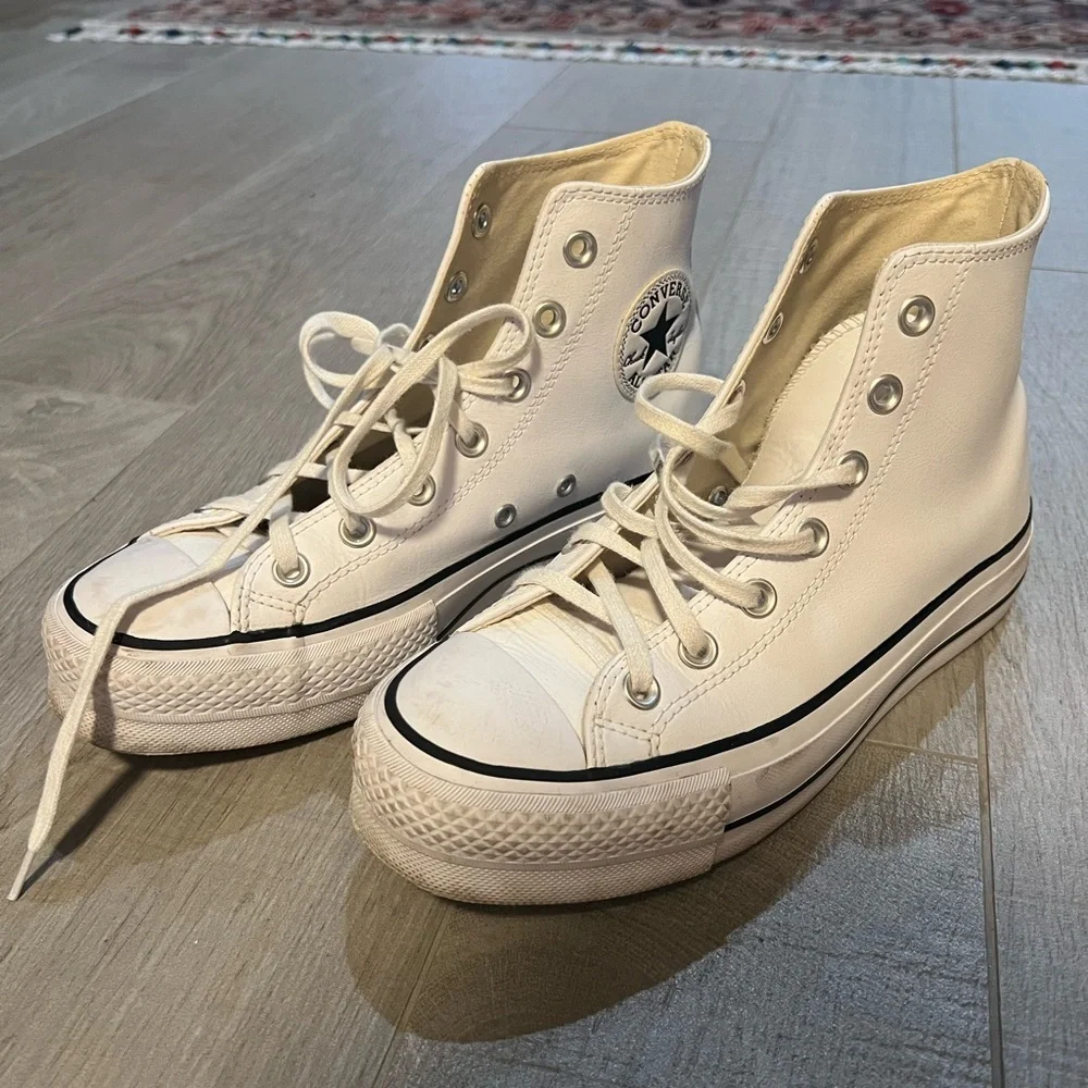 Chuck Taylor All Star Leather Platform - Picture 4 of 5